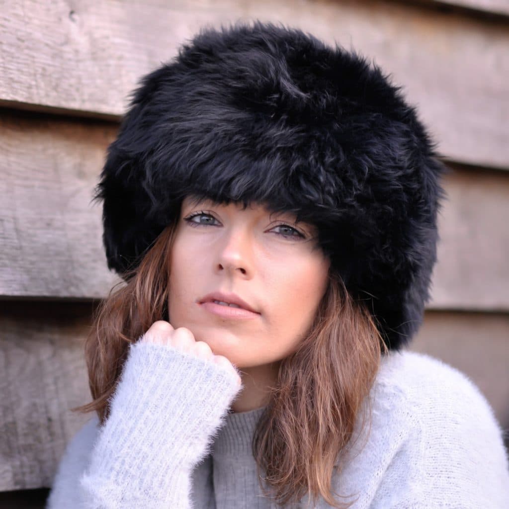 Handmade Ladies Sheepskin Cossack Hat - Sheepskin.co.uk