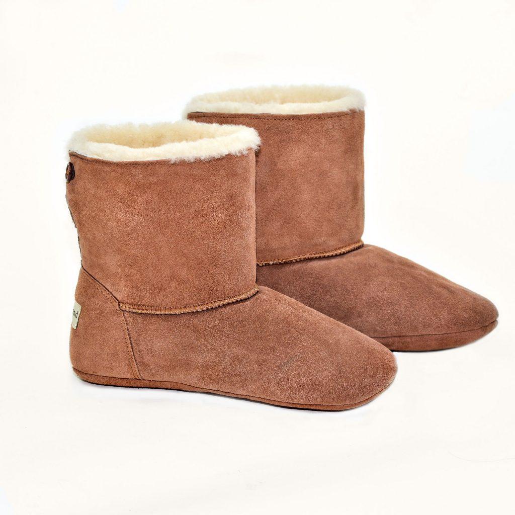 Luxury Sheepskin Slipper Boots - Sheepskin.co.uk