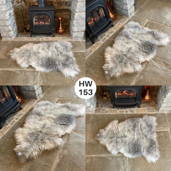 100% British Grey Herdwick Sheepskin Rugs - Sheepskin.co.uk