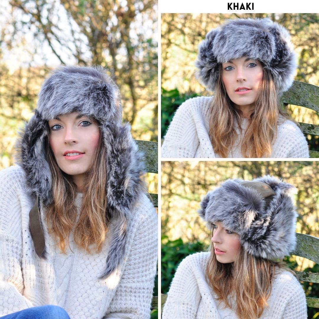 Sheepland Unisex 100% Toscana Sheepskin Trapper Hat - Various colours ...