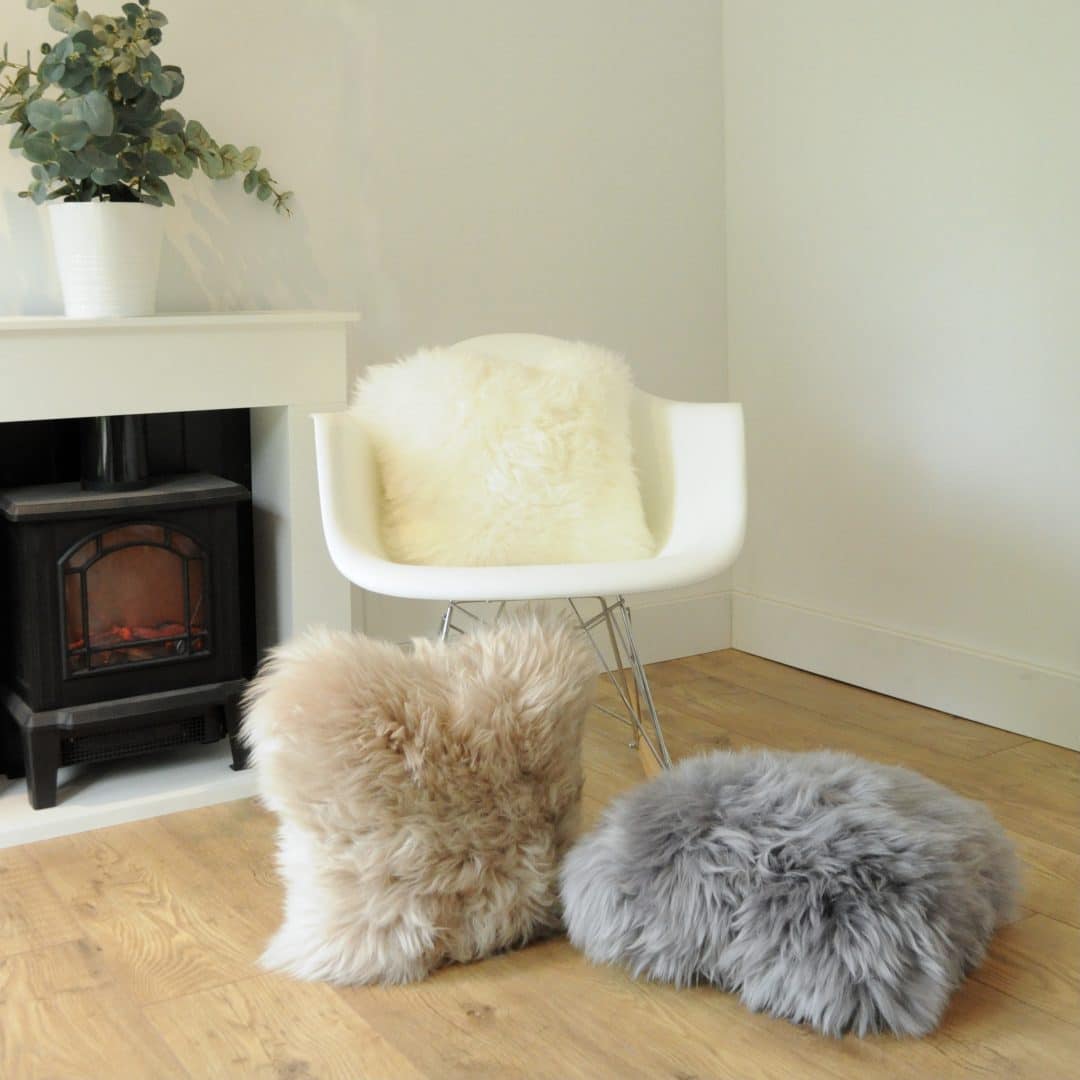 Sheepskin Cushion Cover - Sheepskin.co.uk