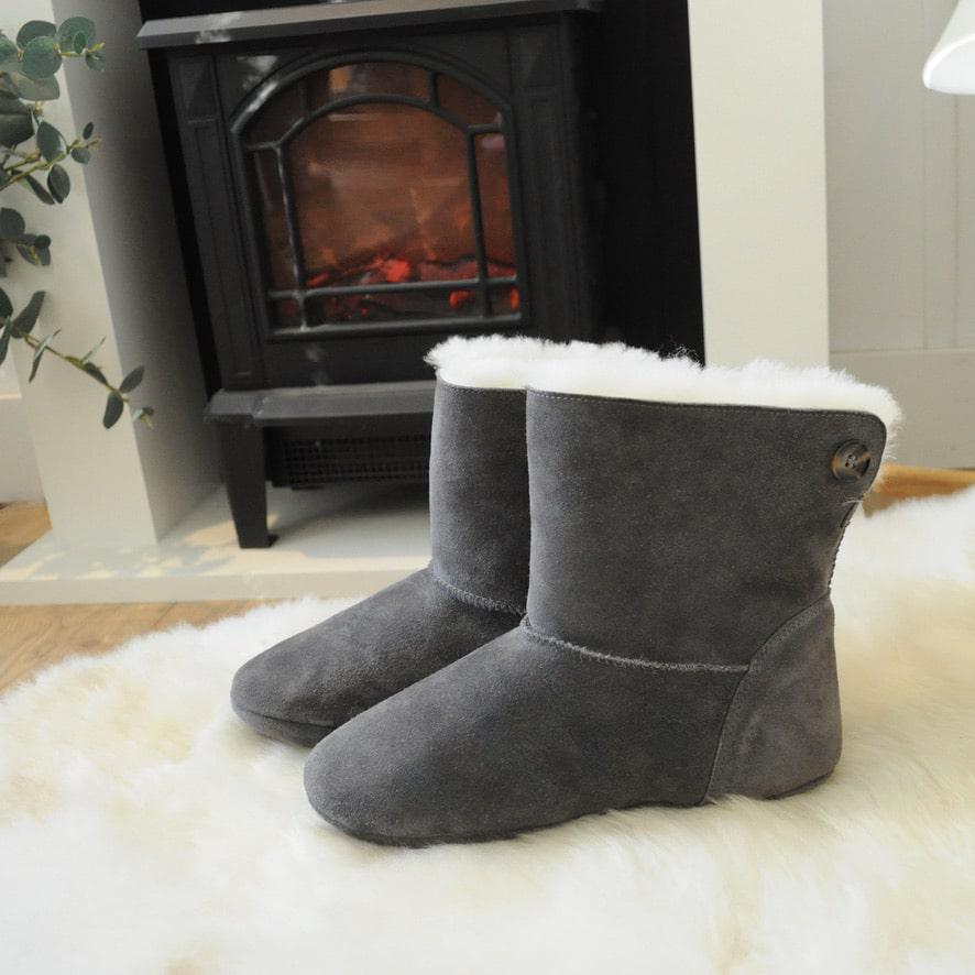 Clearance Factory Seconds - Sheepland British Sheepskin Slippers in ...