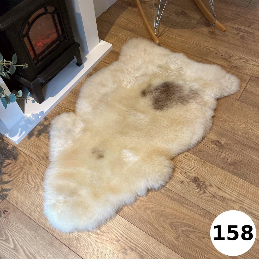 100% British Undyed Rare Breed Sheepskin Rugs - Mixed Colours ...