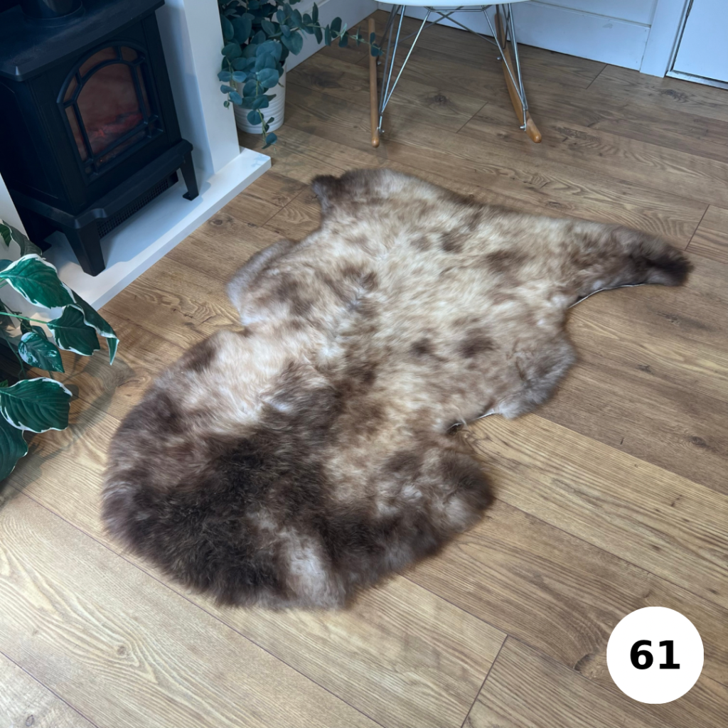 XL 100% Undyed Rare Breed Sheepskin Rugs - Sheepskin.co.uk